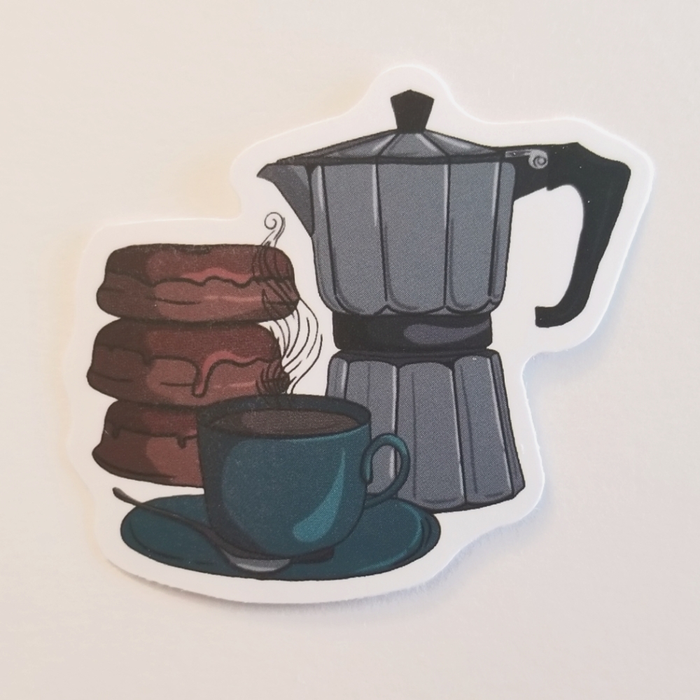 10/$10 Coffee Sticker